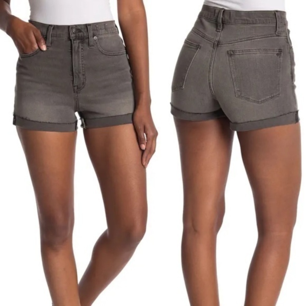 Madewell NWT high rise denim shorts SIZE 23